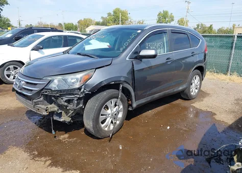 2014 Honda Cr-V Ex-L из США, поврежденный, VIN 5J6RM4H79EL095033
